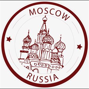 促销标签-俄罗斯莫斯科邮戳
